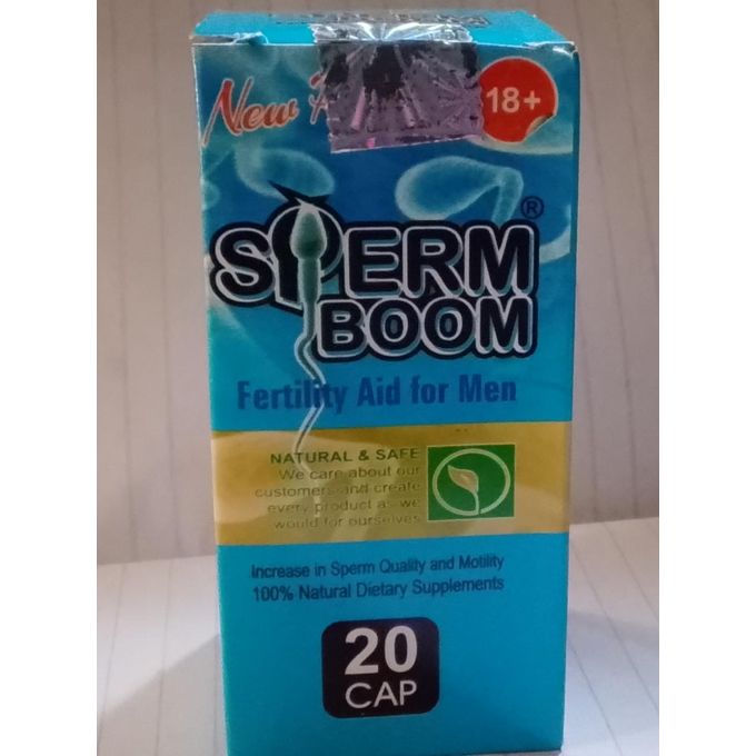 Healthy SpermBoom Fertility Aid for Men | Sperm Health Support
