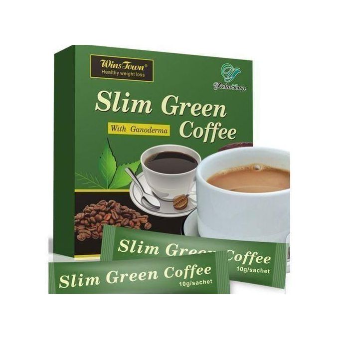 Wins Town Magic Slimming Tea | Slim Green Coffee & Ginseng