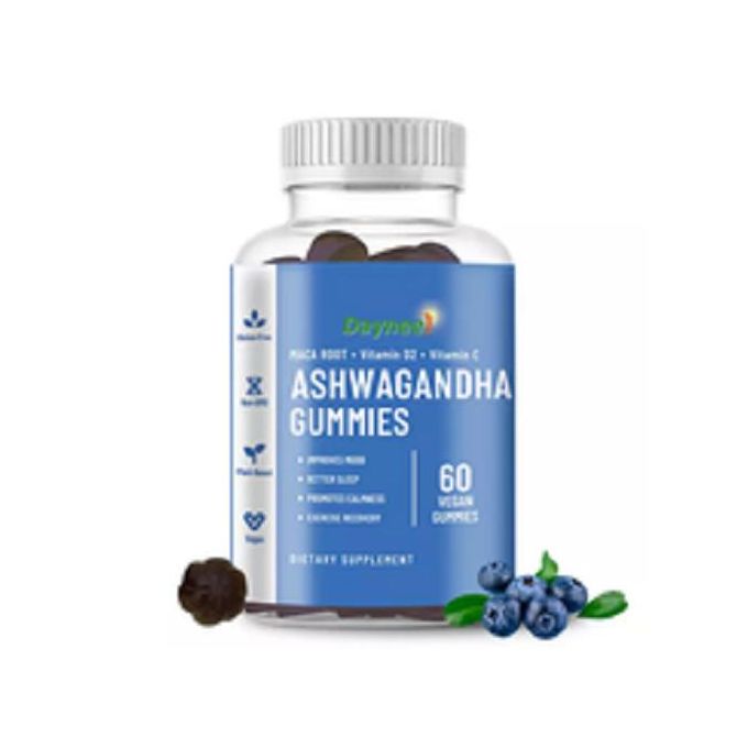 Daynee Ashwagandha Supplement + Vitamin D2 | 60 Pieces