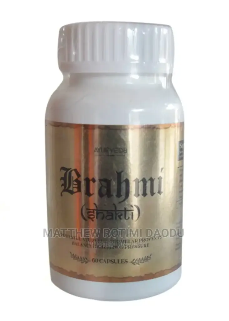 Brahmi Shakti High Blood Pressure Support | Herbal Supplement