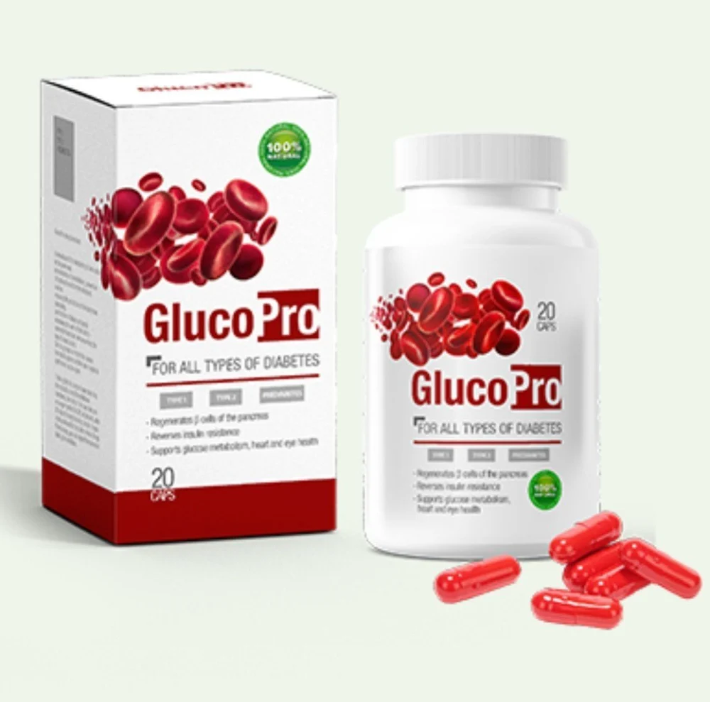 Gluco Pro 20 Capsules | Herbal Glucose Control