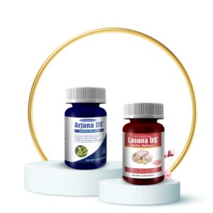 Arjuna & Lasuna for Heart & Blood Pressure Support
