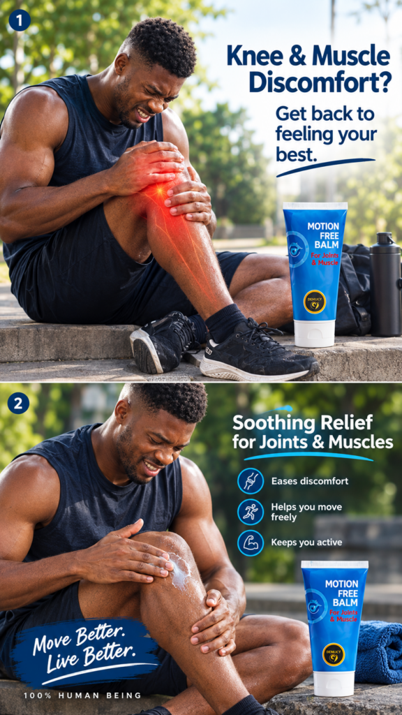 Motion Free Balm for Arthritis | Joint Comfort Support