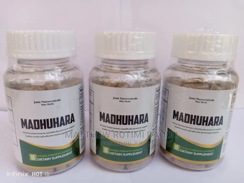 Madhuhara High Blood Sugar Support | Herbal Supplement 3 in 1