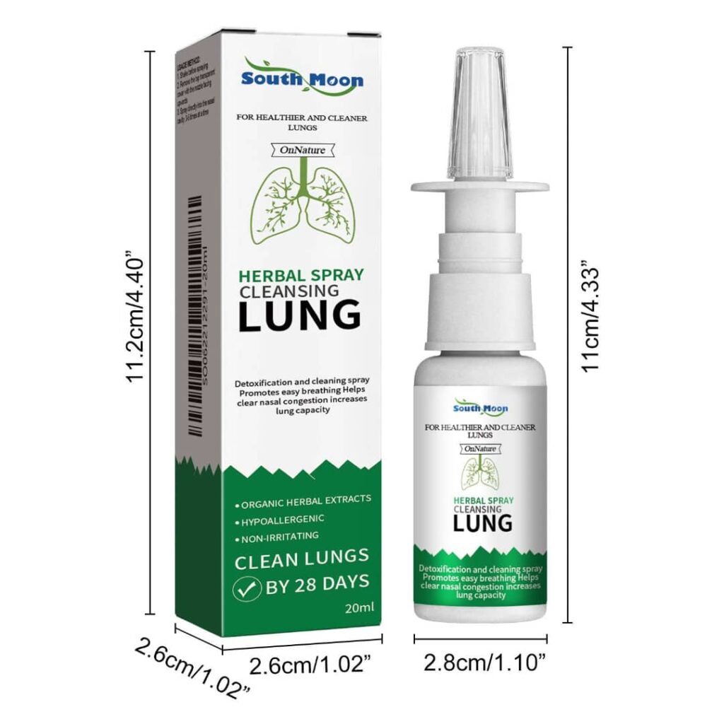 OnNature Lung Herbal Cleansing Spray | Respiratory Wellness
