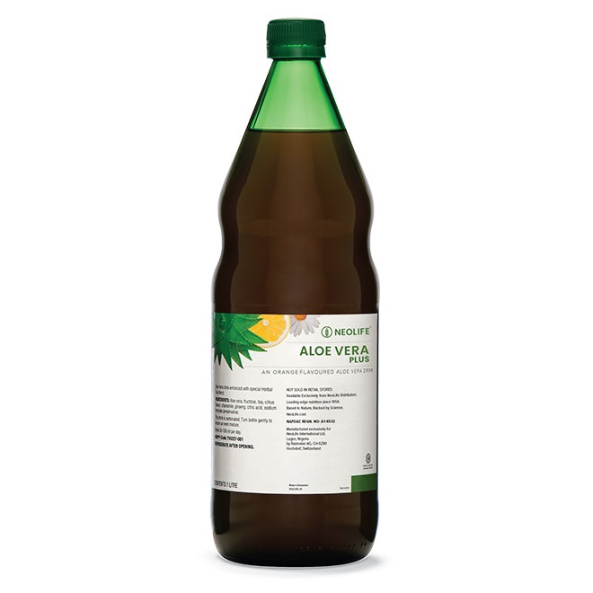 Aloe Vera Plus Orange 1 Litre | Refreshing Aloe Vera Drink