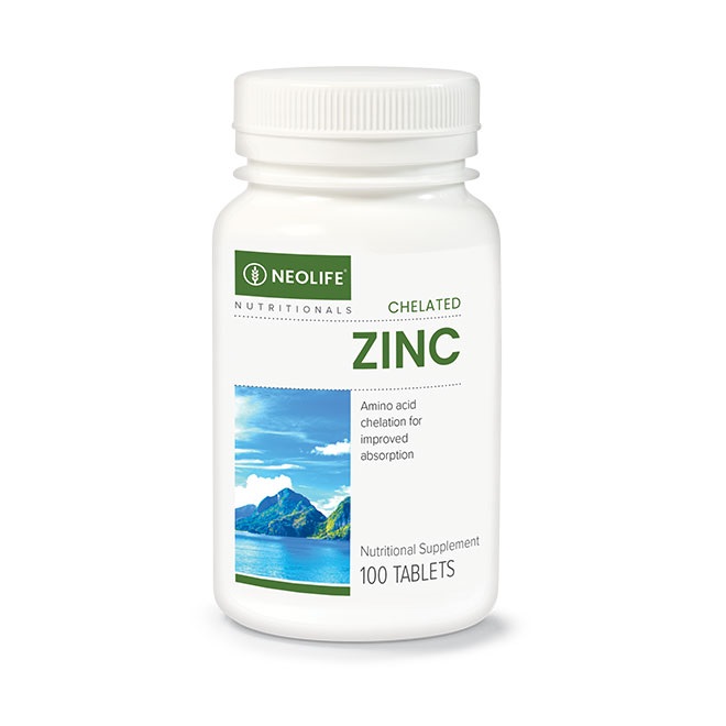 Chelated Zinc 100 Tablets | Immune, Eye & Prostate Support