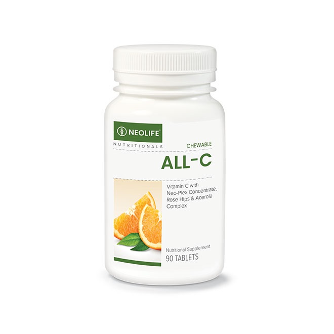 Chewable All-C 90 Tablets | Vitamin C Immune Support