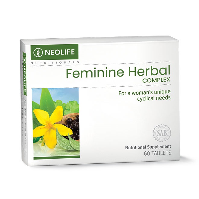 Feminine Herbal Complex 60 Tablets | Women’s Herbal Wellness