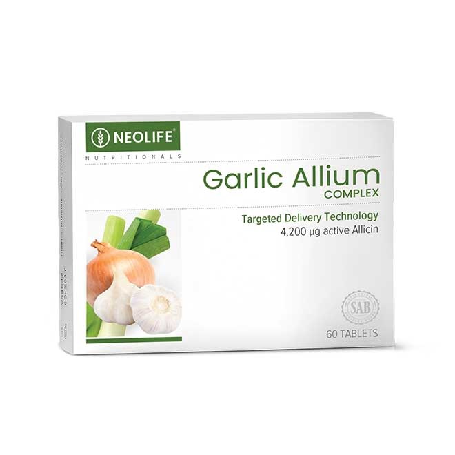Garlic Allium Complex 60 Tablets | Heart Wellness Support