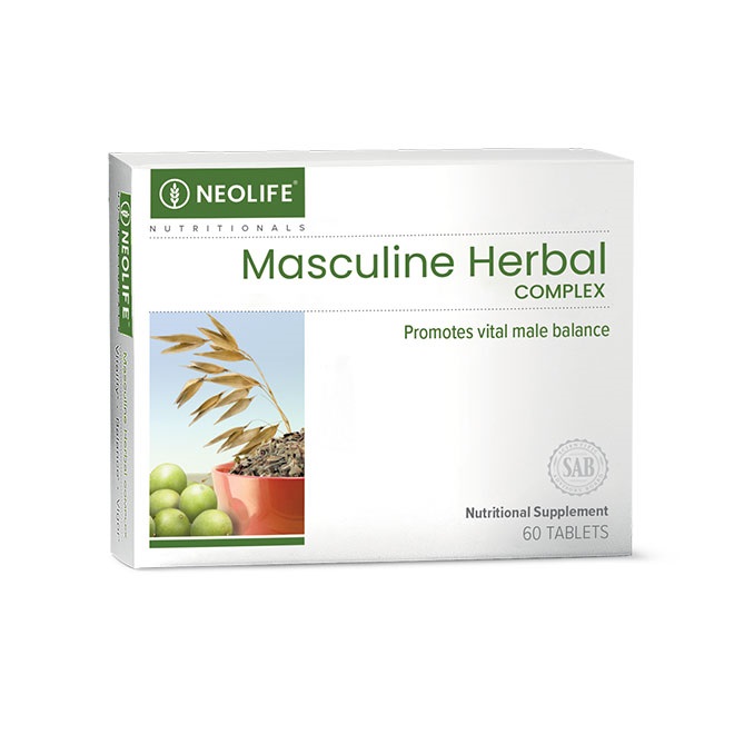 Masculine Herbal Complex 60 Tablets | Men’s Vitality Support