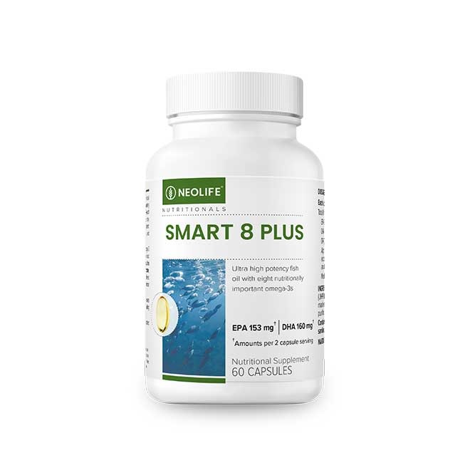 Mart 8 Plus 60 Capsules | Salmon Oil Omega-3 Support