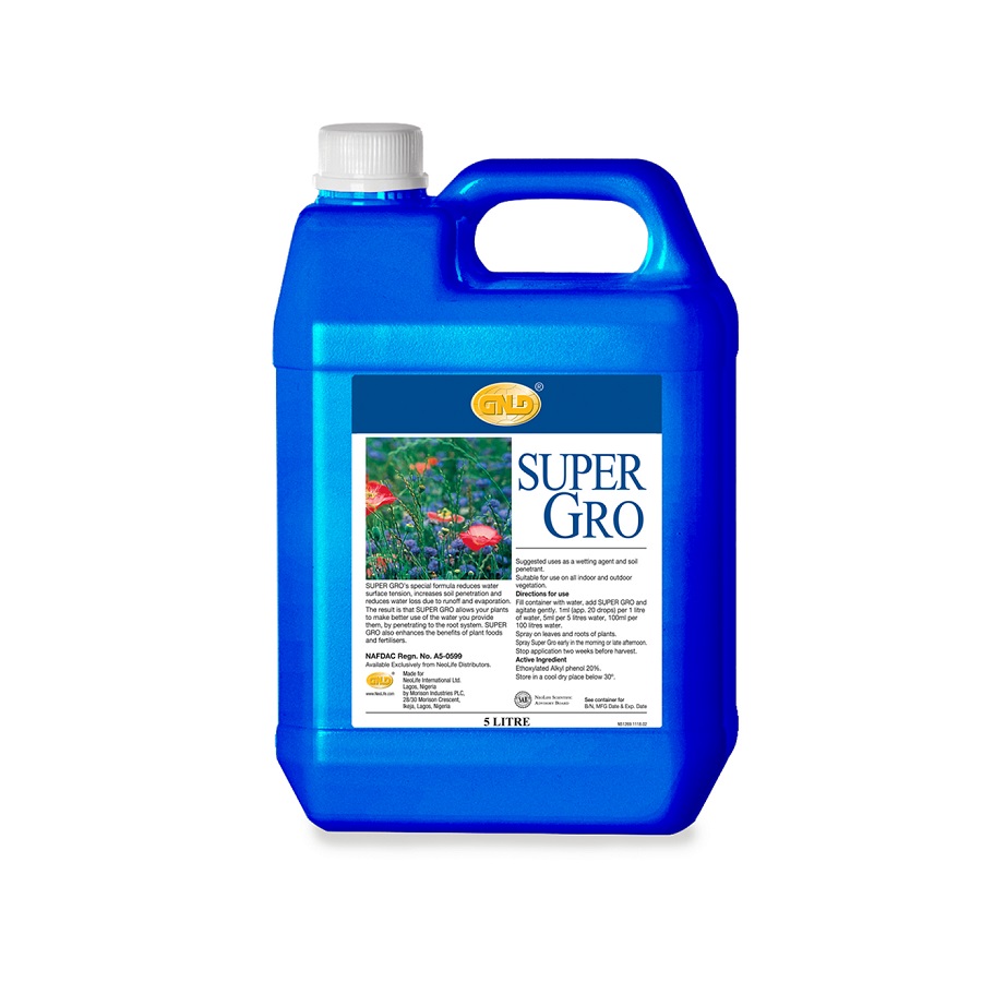 Super Gro 5 Liter | Agricultural Fertilizer & Crop Care