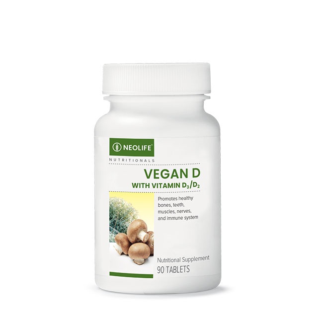 Vegan D with Vitamin D2 D3 | Bone & Immune Support