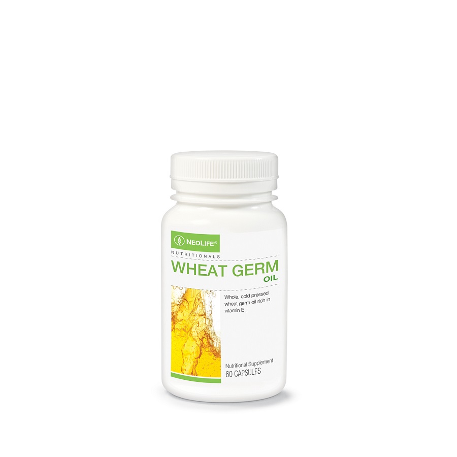 Wheat Germ Oil 60 Capsules | Natural Vitamin E Support